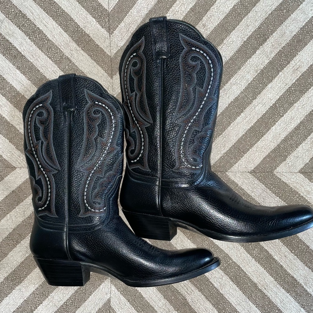 Ariat Heritage Cowboy Western Leather Boots Size 8B